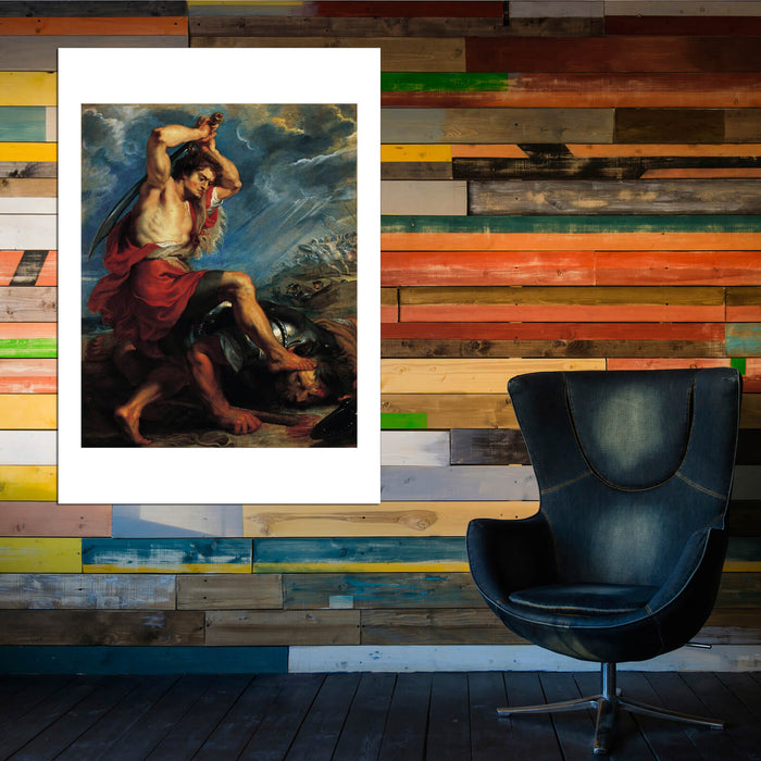 Peter Paul Rubens - David Slaying Goliath