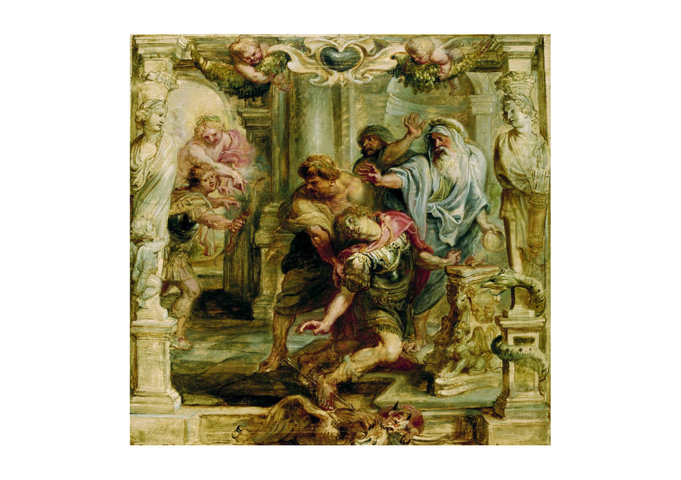 Peter Paul Rubens - Falling from the Altar