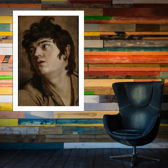 Peter Paul Rubens - Head of a Young Man