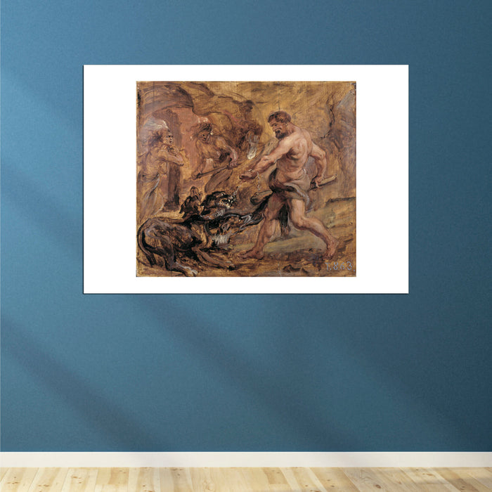Peter Paul Rubens - Hercules and Cerberus 1636
