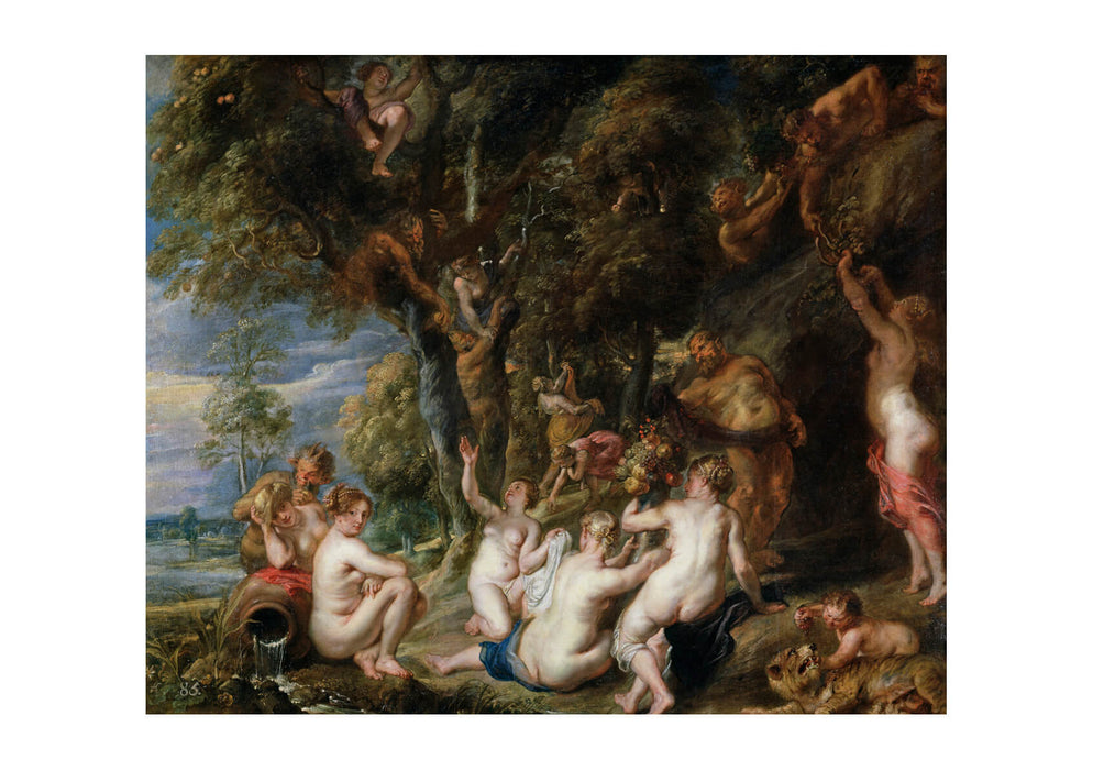 Peter Paul Rubens - Nymphs and Satyrs 1635