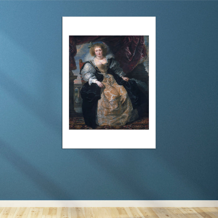 Peter Paul Rubens - Portrait in Blue