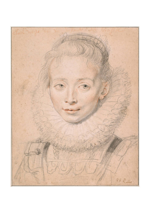 Peter Paul Rubens - Rubens's Daughter Clara Serena