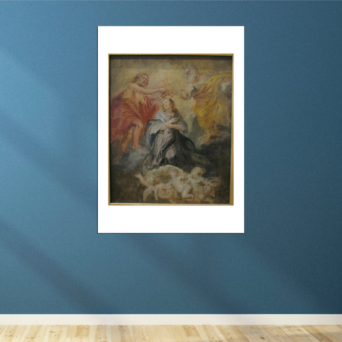 Peter Paul Rubens - Sketch for the Coronation of the Virgin