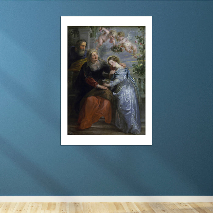 Peter Paul Rubens - The Education of the Virgin