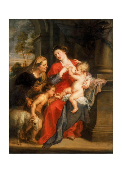 Peter Paul Rubens - The Virgin and Child with Sts Elizabeth