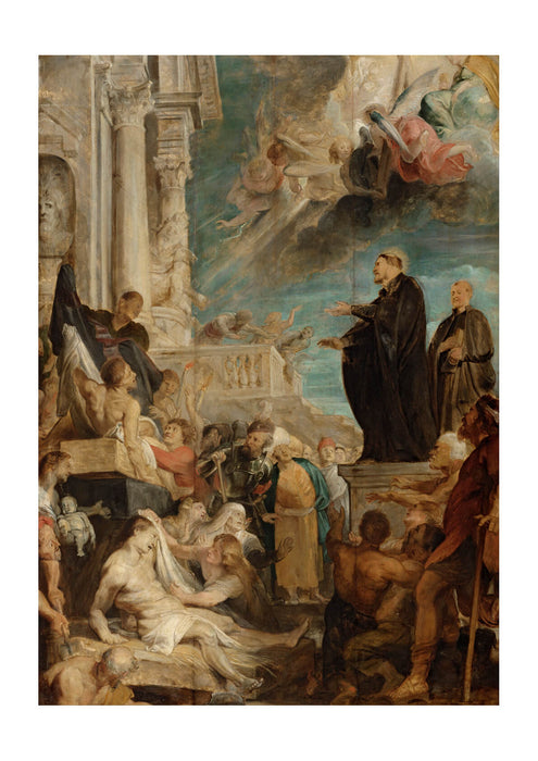 Peter Paul Rubens - The miracles of St Francis Xavier Modello
