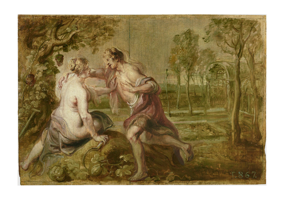 Peter Paul Rubens - Vertumnus and Pomona 1636