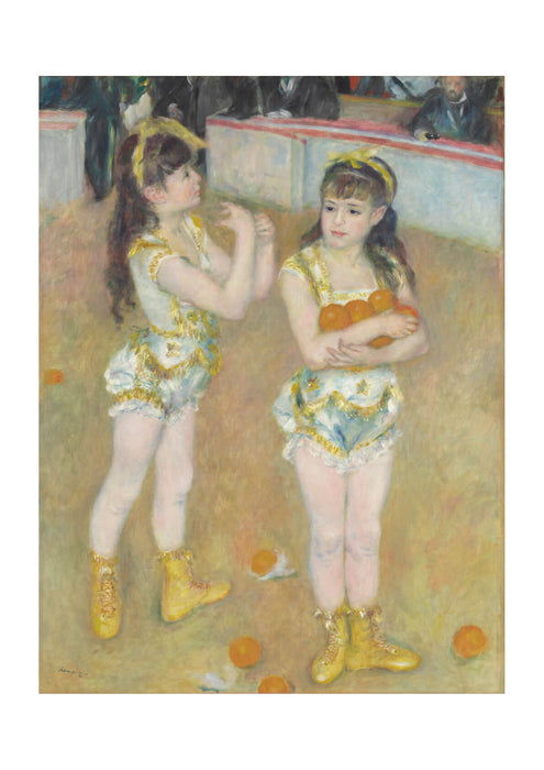 Pierre Auguste Renoir - Acrobats at the Cirque Fernando