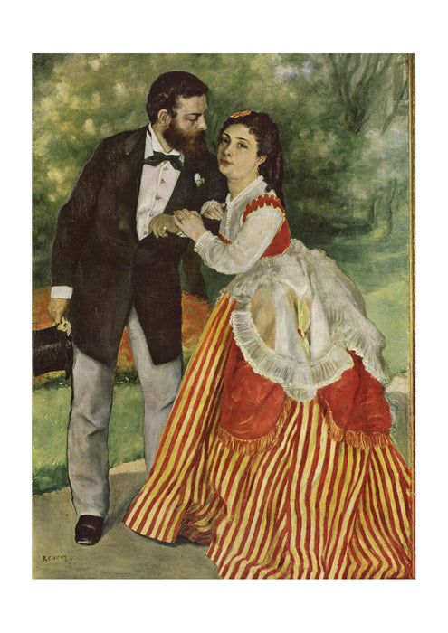 Pierre Auguste Renoir - Artist and Wife
