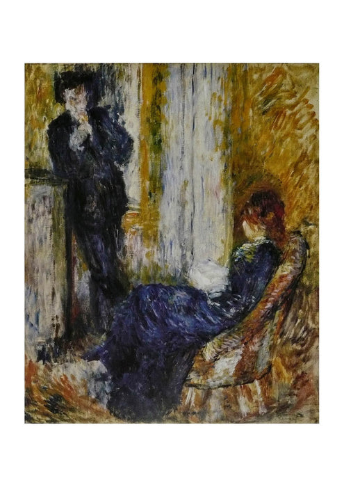 Pierre Auguste Renoir - Au coin de chemine