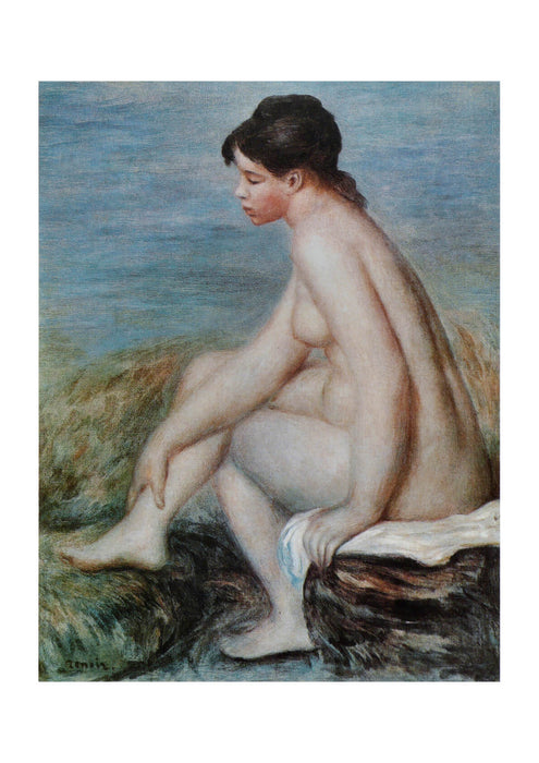 Pierre Auguste Renoir - Baigneuse assise