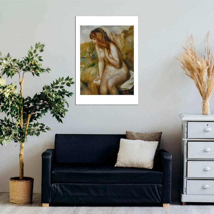 Pierre Auguste Renoir - Baigneuse assise au rocher
