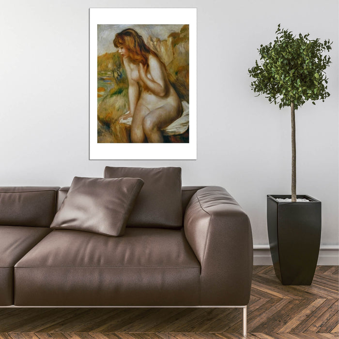 Pierre Auguste Renoir - Baigneuse assise au rocher