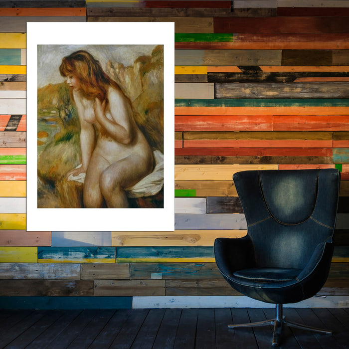 Pierre Auguste Renoir - Baigneuse assise au rocher