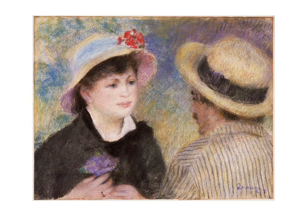 Pierre Auguste Renoir - Boating Couple