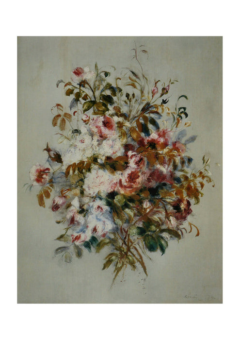 Pierre Auguste Renoir - Bouquet de roses