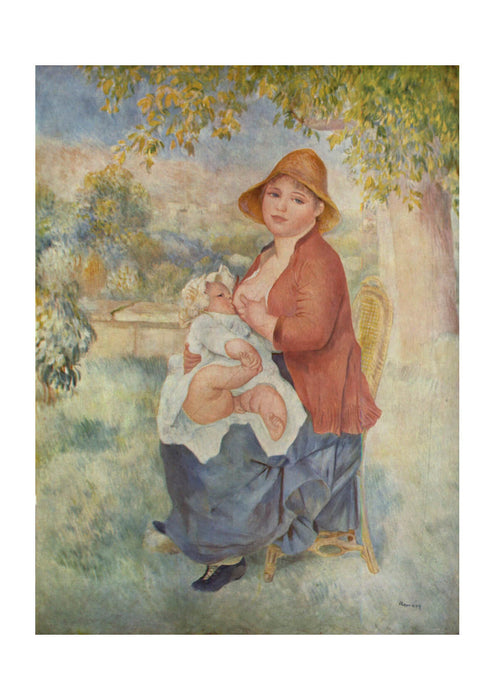 Pierre Auguste Renoir - Breast Feeding