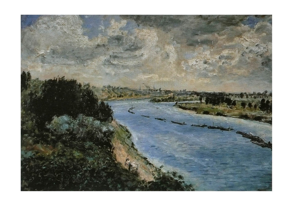 Pierre Auguste Renoir - Chalands sur la Seine