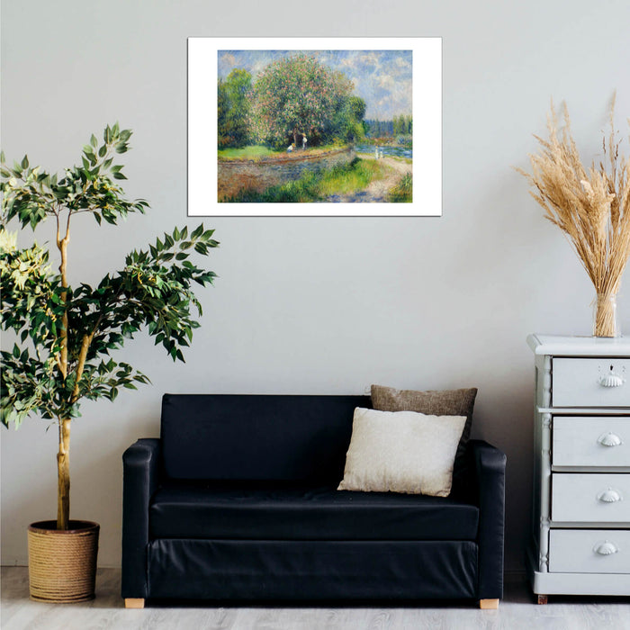 Pierre Auguste Renoir - Chestnut Tree in Bloom