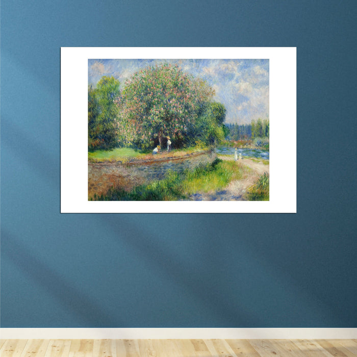 Pierre Auguste Renoir - Chestnut Tree in Bloom