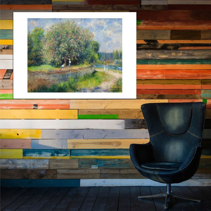 Pierre Auguste Renoir - Chestnut Tree in Bloom