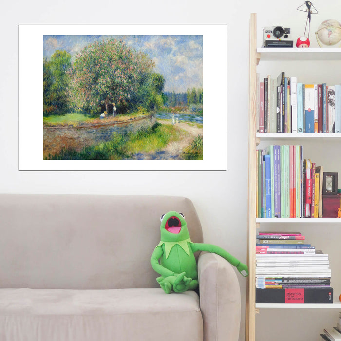 Pierre Auguste Renoir - Chestnut Tree in Bloom