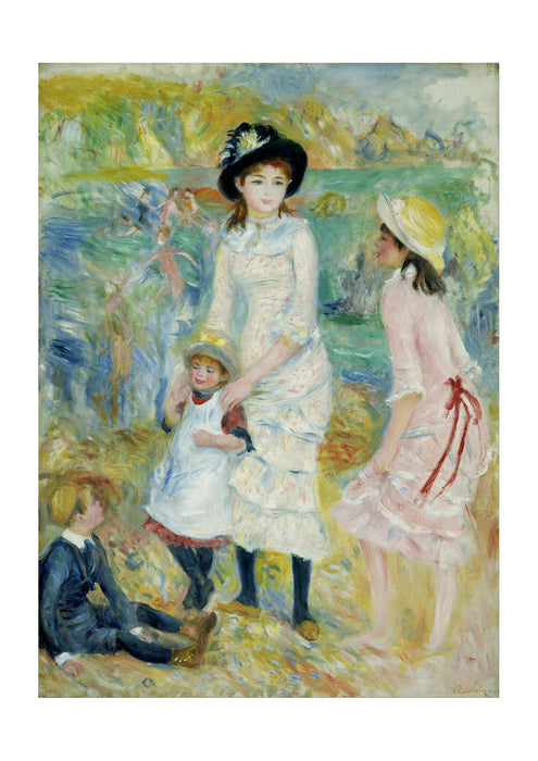 Pierre Auguste Renoir - Children on the Seashore Guernsey