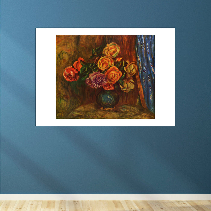 Pierre Auguste Renoir - Different Coloured Flowers