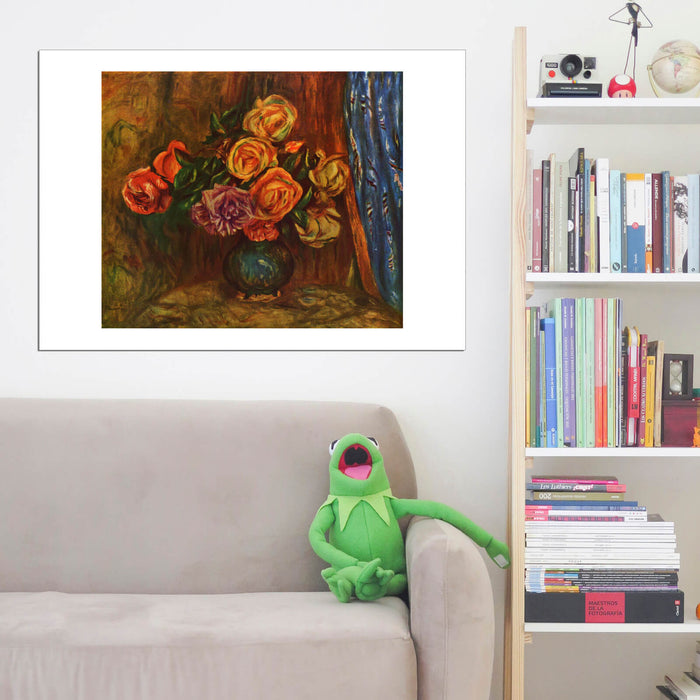 Pierre Auguste Renoir - Different Coloured Flowers
