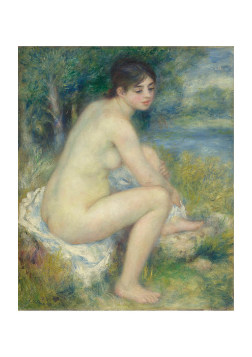 Pierre Auguste Renoir - Femme Nue dans un Paysage