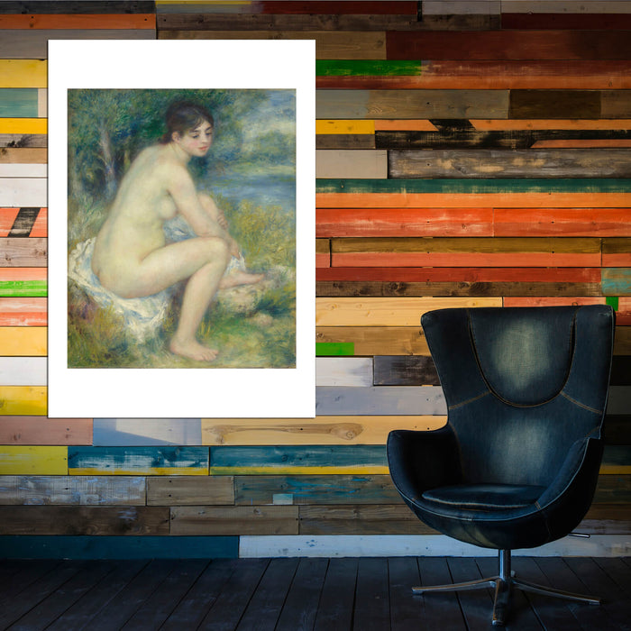 Pierre Auguste Renoir - Femme Nue dans un Paysage