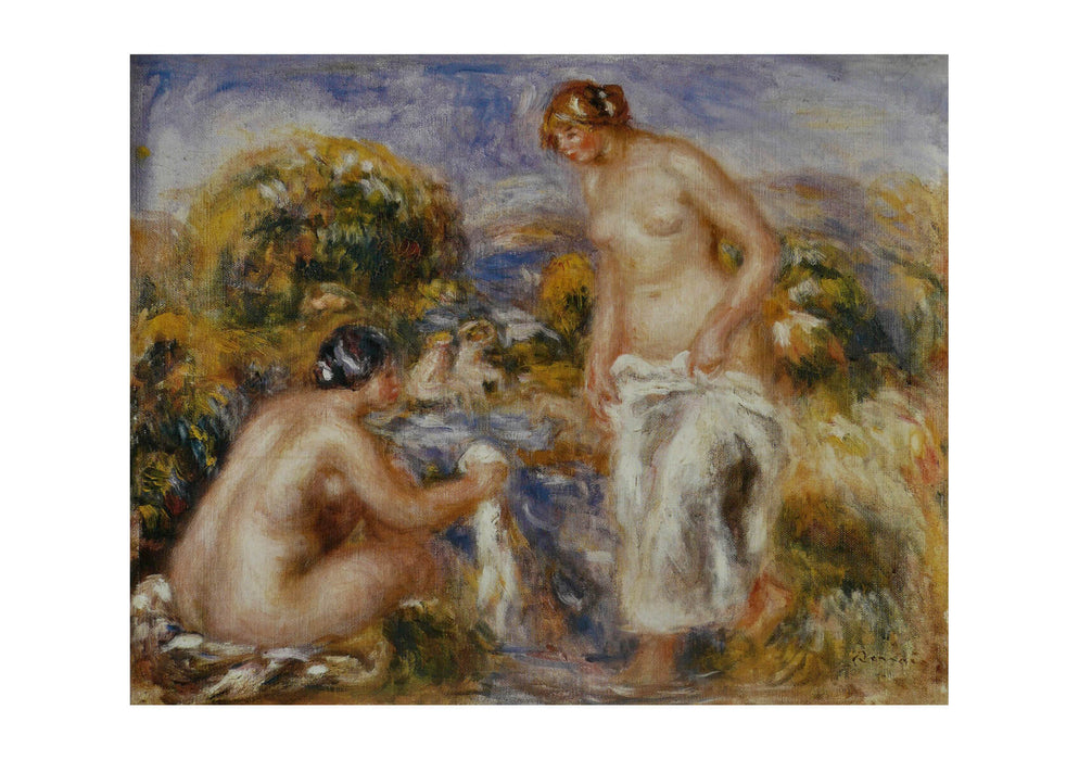 Pierre Auguste Renoir - Femmes au bain