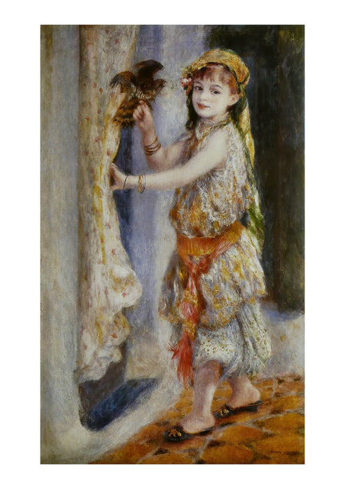 Pierre Auguste Renoir - Fillette au faucon