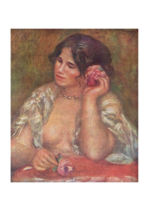 Pierre Auguste Renoir - Flowers in Hair
