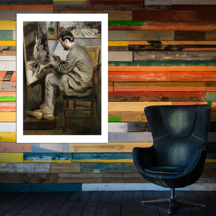 Pierre Auguste Renoir - Frederic Bazille