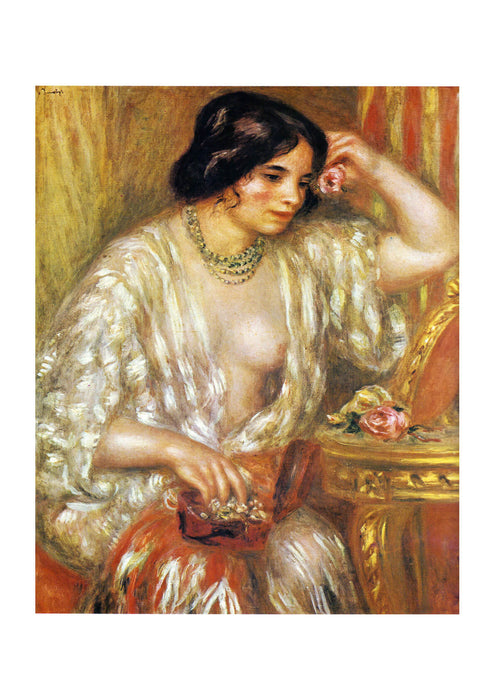 Pierre Auguste Renoir - Gabrielle aux Bijoux