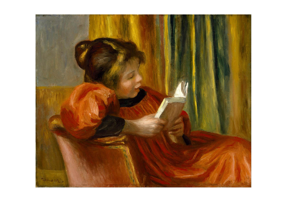 Pierre Auguste Renoir - Girl Reading a Book