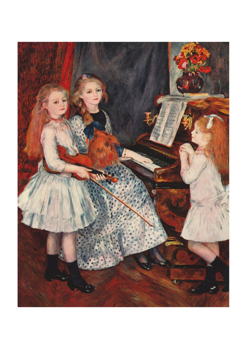 Pierre Auguste Renoir - Girls and Piano