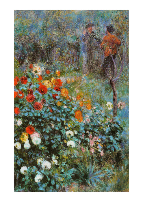 Pierre Auguste Renoir - Jardin de la rue Cortot