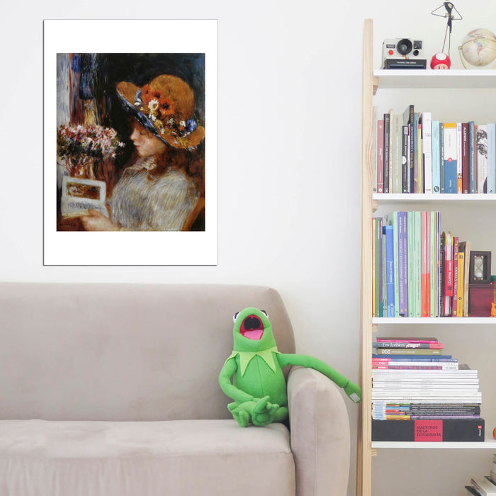 Pierre Auguste Renoir - Jeune Fille lisant