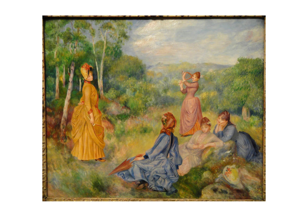 Pierre Auguste Renoir - Jeunes Filles Jouant au Volant