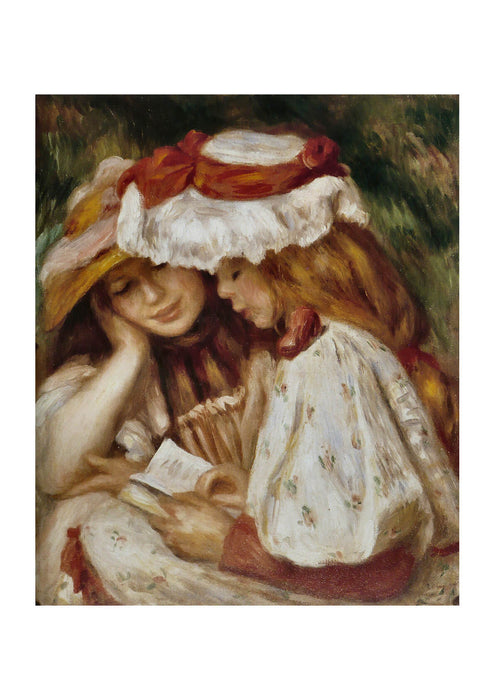 Pierre Auguste Renoir - Jeunes Filles lisant