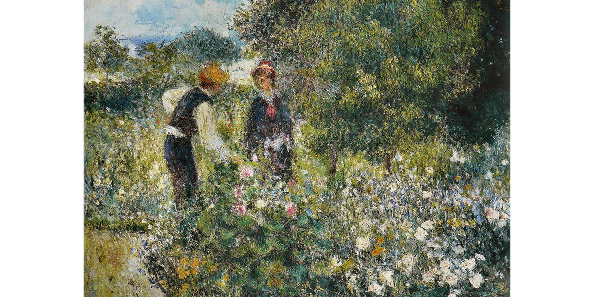 Pierre Auguste Renoir - La Cueillette des fleurs — Spiffing Prints