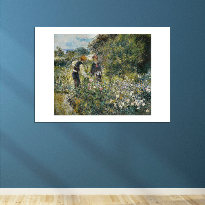 Pierre Auguste Renoir - La Cueillette des fleurs