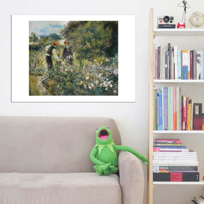 Pierre Auguste Renoir - La Cueillette des fleurs