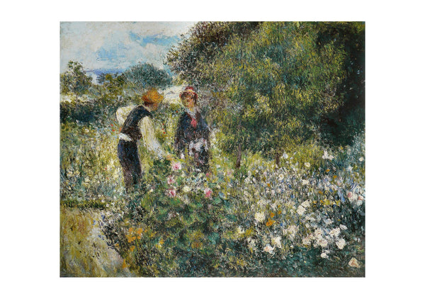 Pierre Auguste Renoir - La Cueillette des fleurs — Spiffing Prints