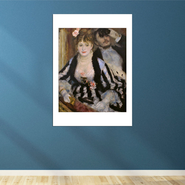 Pierre Auguste Renoir - La Loge Courtauld Gallery