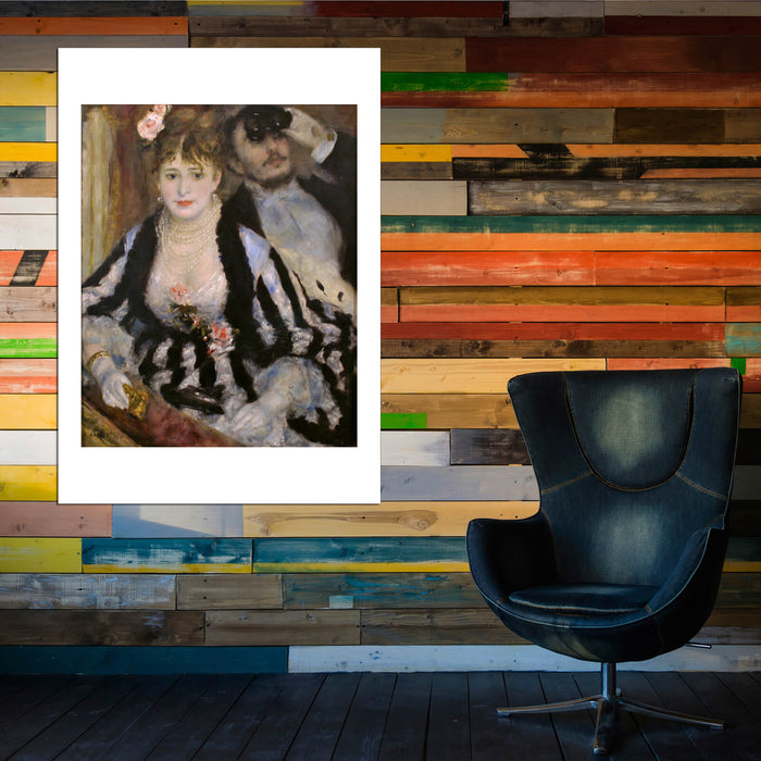 Pierre Auguste Renoir - La Loge Courtauld Gallery