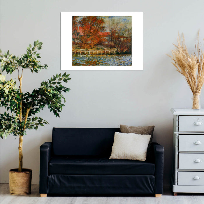 Pierre Auguste Renoir - La Mare aux canards 1873